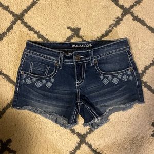 Jean shorts
